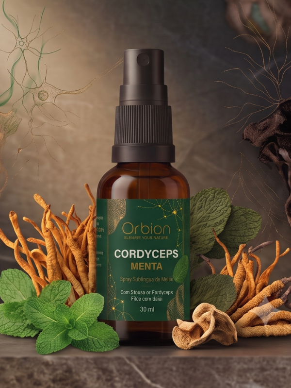 Orbion Spray Sublingual – Cordyceps Menta